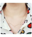 MOM Silver Necklace SPE-5627-GP